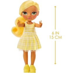 Rainbow High Littles - Poupée 15cm + animal de compagnie - Jaune -