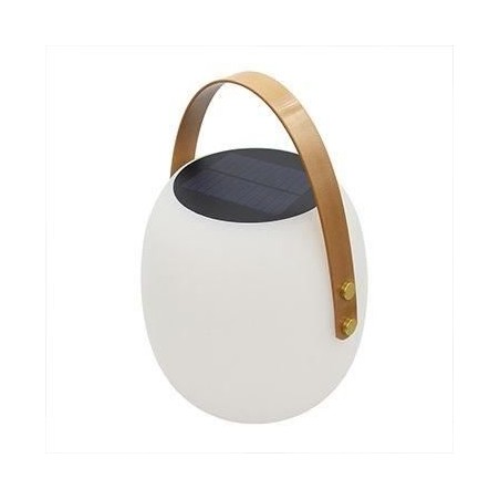 Baladeuse solaire - LUMISKY - JIMMY - LED blanc - H34 cm - Port de charge USB