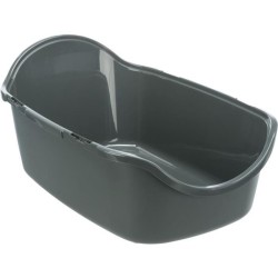 Bac a litiere TRIXIE Vico - Couvercle - Recyclé - 40 × 40 × 56 cm - Anthracit...