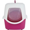Bac a litiere TRIXIE Vico - Couvercle - 40 × 40 × 56 cm - Baie et blanc