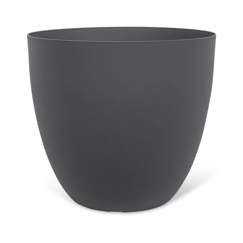 Pot de fleurs - GARDEN ID - Phoenix Anthracite - 38 x 34 cm - 100% Recyclé et...