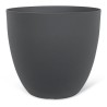 Pot de fleurs - GARDEN ID - Phoenix Anthracite - 38 x 34 cm - 100% Recyclé et...