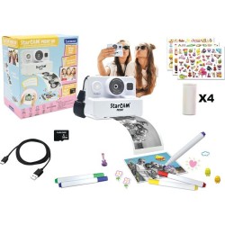 Lexibook - StarCAM Print - Appareil instantané - Fonctions Photo et vidéo, Ca...