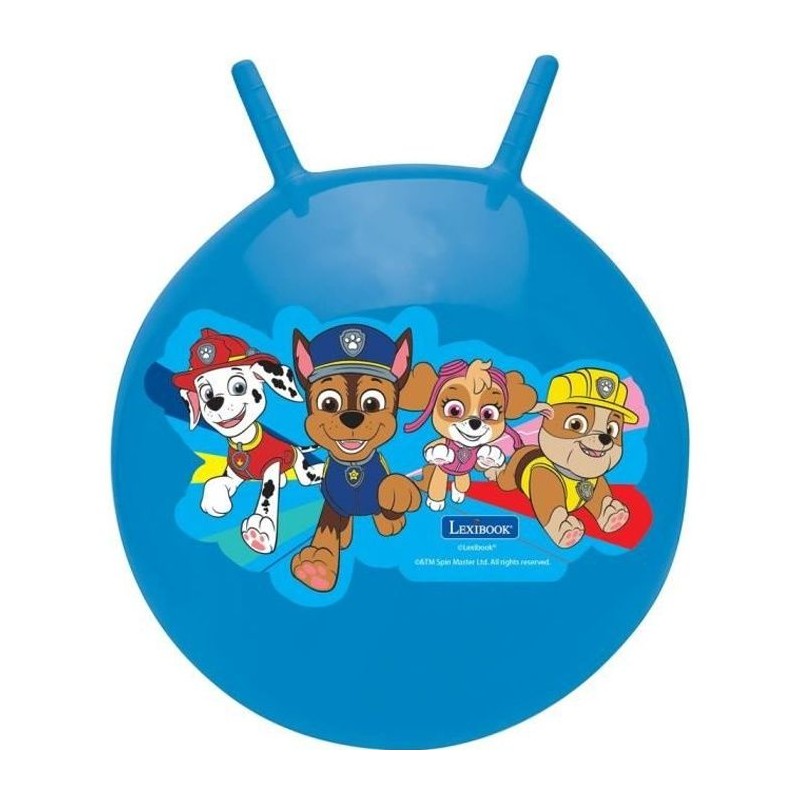 Balle sauteuse Gonflable - Lexibook - Pat'Patrouille - Pompe Manuelle Incluse...