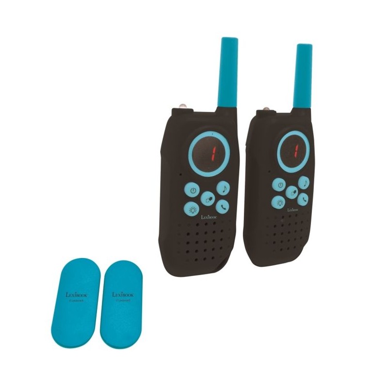 Talkie-Walkies Digitaux - LEXIBOOK - Portée 5km - Rechargeables - 8 combinais...