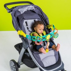 BRIGHT STARTS Arche de jeux poussette, siege auto bébé  Oball 0 mois+