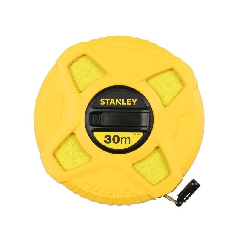 Metre ruban mesure longue - STANLEY - 0-34-297 - 30m x 12,7mm - fibre de verre