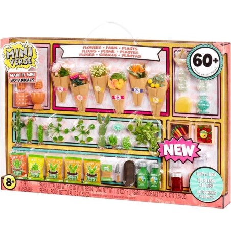 MGA Miniverse - Botanicals - Jeu Créatif - Mini plantes - Loisirs créatif et ...