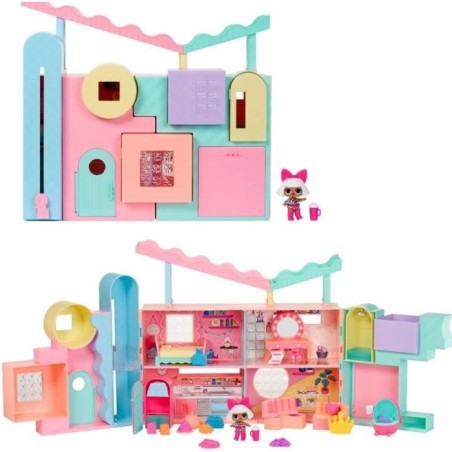 L.O.L. Surprise - Maison de poupée Squish Sand - Sable magique réutilisable -...