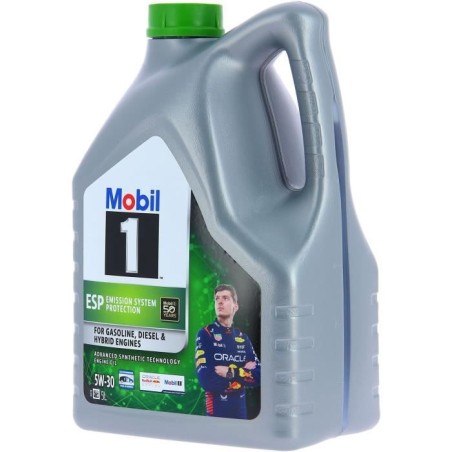 Huile moteur 5W-30 ESP Synthétique - MOBIL 1 - Formula-P -bidon 5L - Essenc...