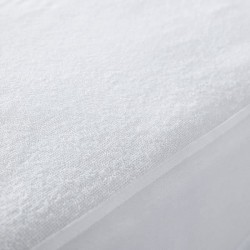 Protege matelas imperméable - TODAY - Essential - 140x190 cm - Blanc - Synthé...