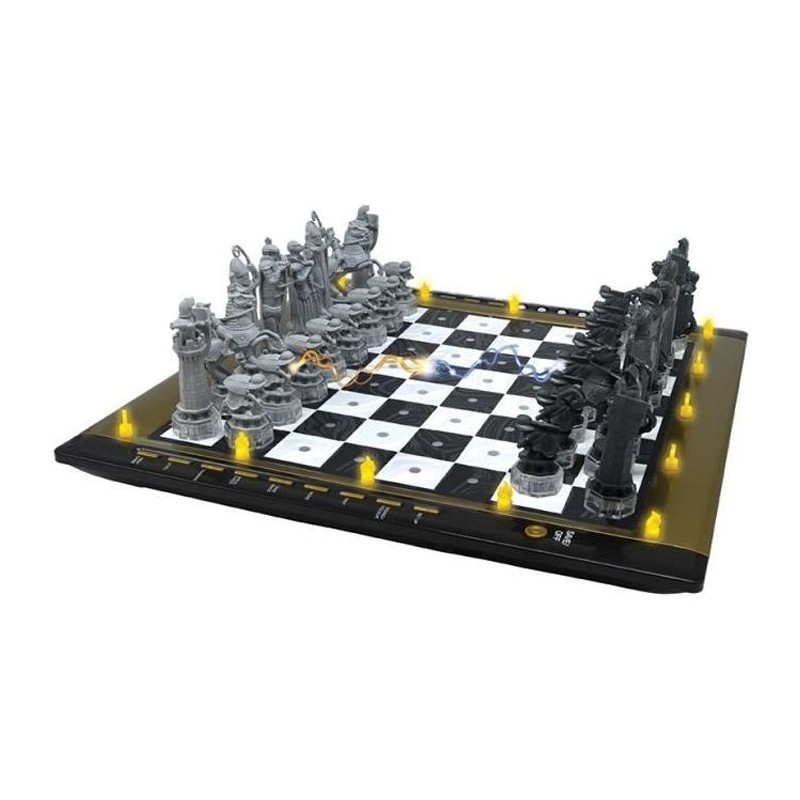 HARRY POTTER - Jeu d'échecs électronique - Clavier tactile, effets lumineux e...
