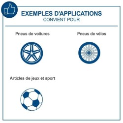 Compresseur sans fil Airforce 6 - pression max 10,3bars - 6 accessoires inclu...