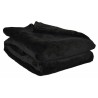 Couverture Microflanelle Toison d'Or - 130 x 170 cm - Coloris Noir
