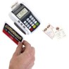 Terminal de paiement électronique avec carte bancaire et tickets de caisse - ...