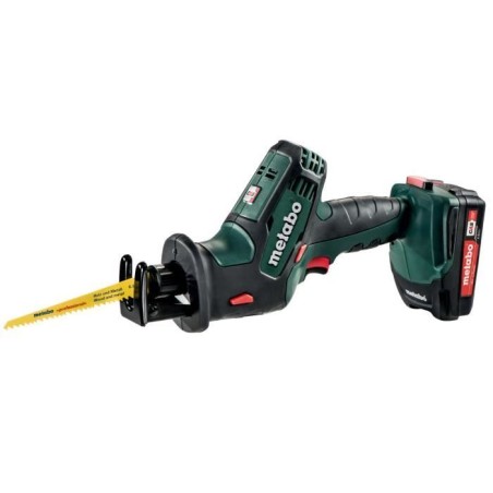 Scie sabre sans fil Metabo SSE 18 LTX Compact 602266500 - 2 x 18 V / 2 Ah Li-...