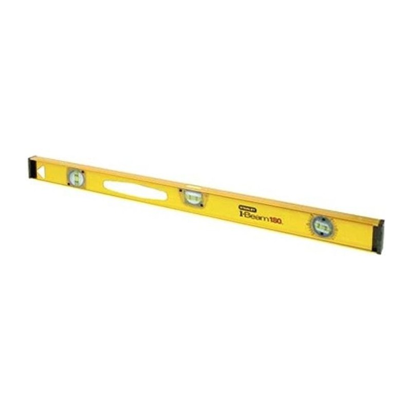 Niveau profilé I-Beam 180 en aluminium STANLEY - 1-42-920 - 60 cm - Précision...