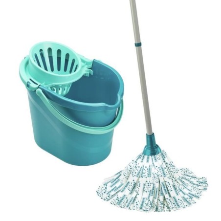 Set lave sol avec seau essoreur Leifheit  Classic 56792, balai a franges en v...
