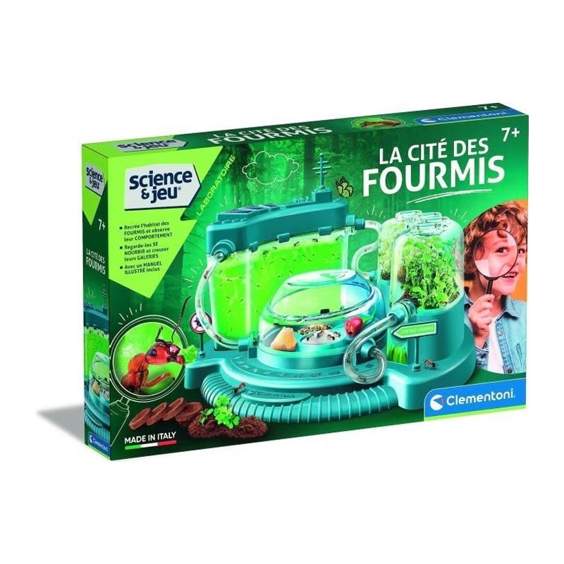 Clementoni - Sciences et Jeu - La cité des fourmis - Observatoire de fourmies...