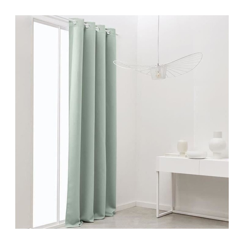 TODAY Rideau Occultant Essential Uni - 140 x 240 cm - Vert D'eau