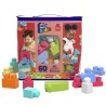 Mega Bloks - Sac Medium Rose 60 briques - Briques de construction  -