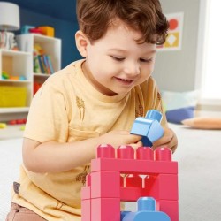 Mega Bloks - Sac Medium Rose 60 briques - Briques de construction  -