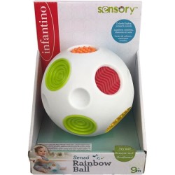 Jouet interactif pour bébé - INFANTINO - Senso' Balle Sonore - 4 mélodies - 7...