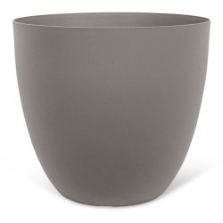 Pot de fleurs - GARDEN ID - Phoenix Taupe - 38 x 34 cm - 100% Recyclé et Recy...