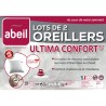 ABEIL Lot de 2 oreillers Ultima Confort - 60 x 60 cm
