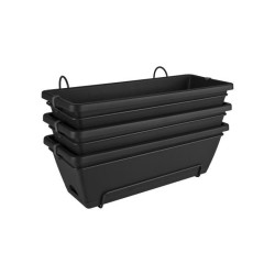 ELHO Balconniere Barcelona Allin1 - L 50 x B 28 x H 19 cm - Balcon, extérieur...