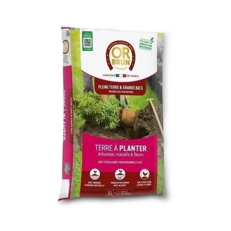 Terre a Planter - OR BRUN - Obrtap35N