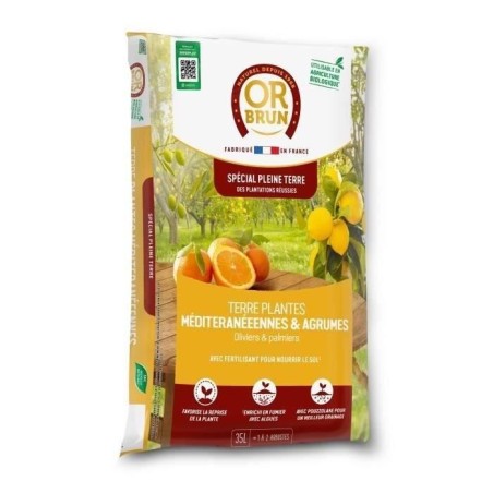 Terre Plantes Méditerranéennes - OR BRUN - OBRTPM35N