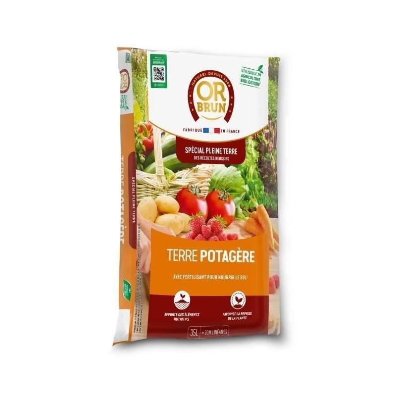 Terre Potagere - OR BRUN - Obrtpot35N