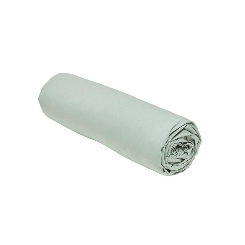Drap housse Maison Lefebvre DH 2 pers 160x200cm Bonnet 30cm 100% coton 57 fils