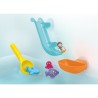 PLAYMOBIL Junior 71689 Toboggan aquatique et animaux marins, Jouet pour le ba...