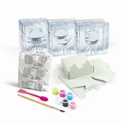 Clementoni - Créations en plâtre Gabby et la Maison Magique - Coffret