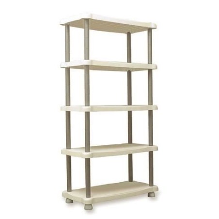 Etagere de rangement - PLASTIKEN - 5 plateaux - Résine - 30kg/plateau - H 184...