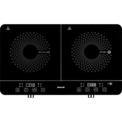 Plaque de cuisson a induction et radiante - SENCOR - SCP 4001BK - 3400 W - 2 ...