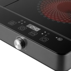 Plaque de cuisson a induction et radiante - SENCOR - SCP 4001BK - 3400 W - 2 ...