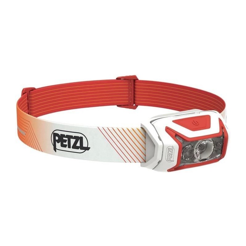 Lampe frontale - PETZL - ACTIK CORE - 600 lumens - Rechargeable USB - Rouge
