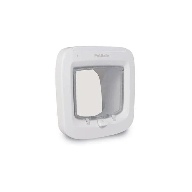 PetSafe- Chatiere a puce électronique PPA19-16145, chatiere a piles, verrouil...