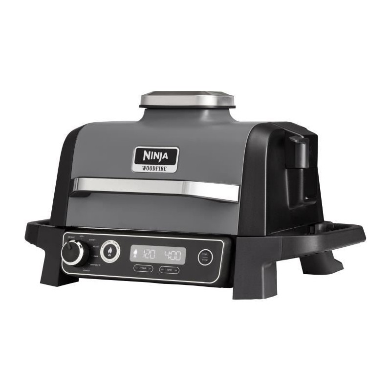 Barbecue électrique et fumoir NINJA - Woodfire OG701EU - 7 programmes de cuisson