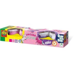 Pâte a modeler licorne 4x90...