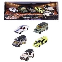 Majorette - Coffret Castheads Magazine - 5 véhicules en métal - Parties ouvra...