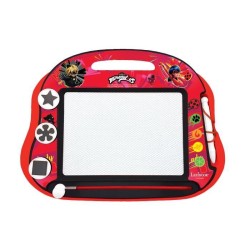 Ardoise Magique - LEXIBOOK - Miraculous - Format A5 - Rouge - Pour Enfant