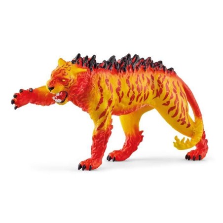 Figurine Tigre de Lave, Tigre Malicieux au Pelage Terrifiant, Jouet Durable, ...