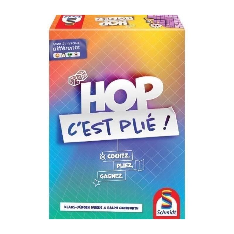 Jeu de société roll & write - SCHMIDT SPIELE - C'est plié! - Bleu - 20 min - ...