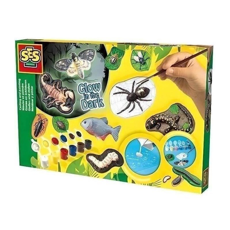 SES CREATIVE Moulage et peinture - Animaux effrayants