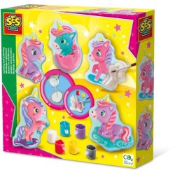 Moulage et peinture - Bébés licornes - SES CREATIVE - Mouler et peindre 5 lic...