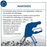 Brosse universelle pour taches profondes - SCHEPPACH - PRB300 - Compatible av...